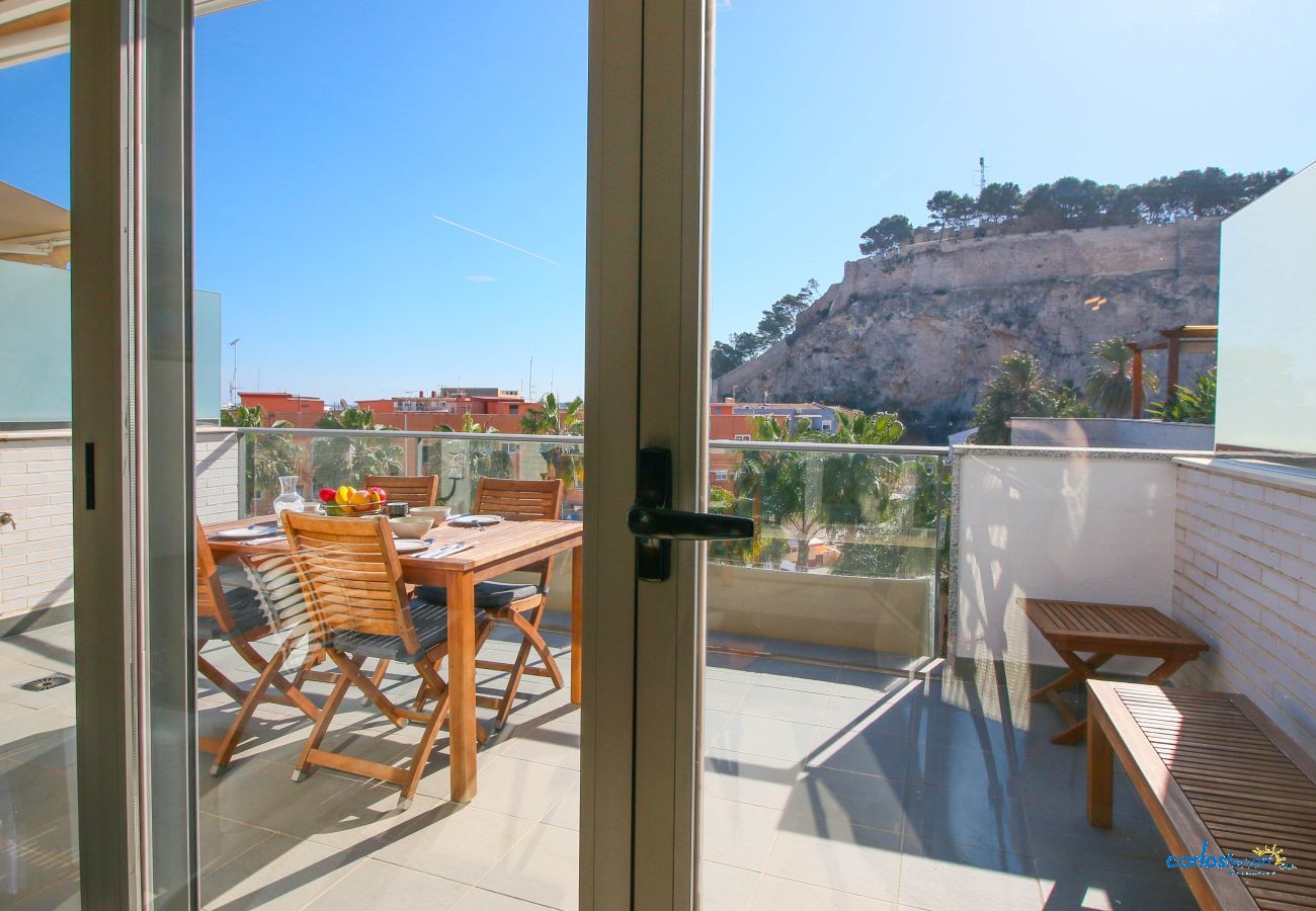 Ferienwohnung in Denia - Ático Marina Raset